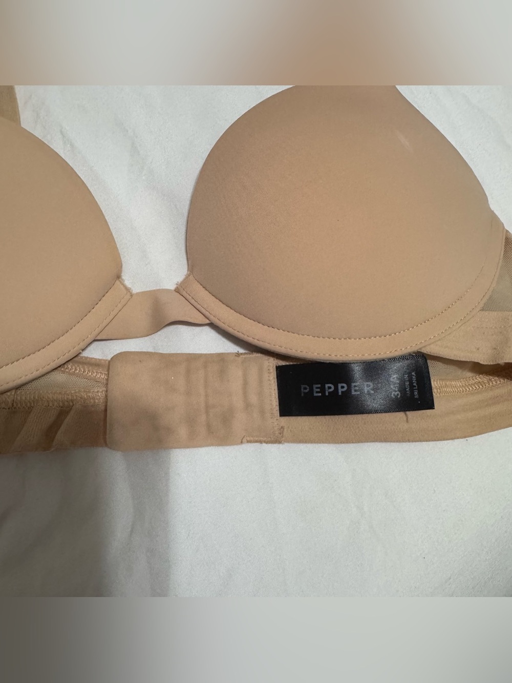 Pepper Cotton Lift Up Bra - Picture 3 of 4